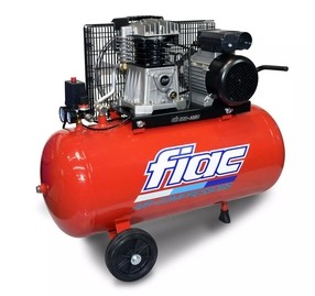 Dvoupístový kompresor FIAC 350 l/min, vzdušník 100 l